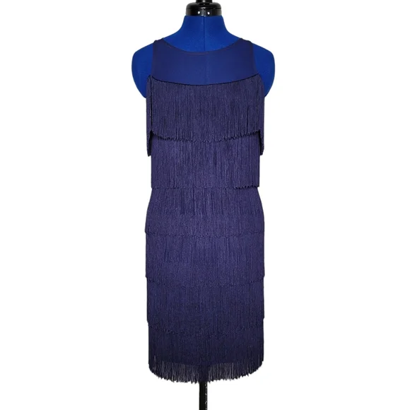 ralph lauren dress blue white Polo Ralph Lauren White button front sleeveless shirt dress with blue belt. Size 12 main image 0